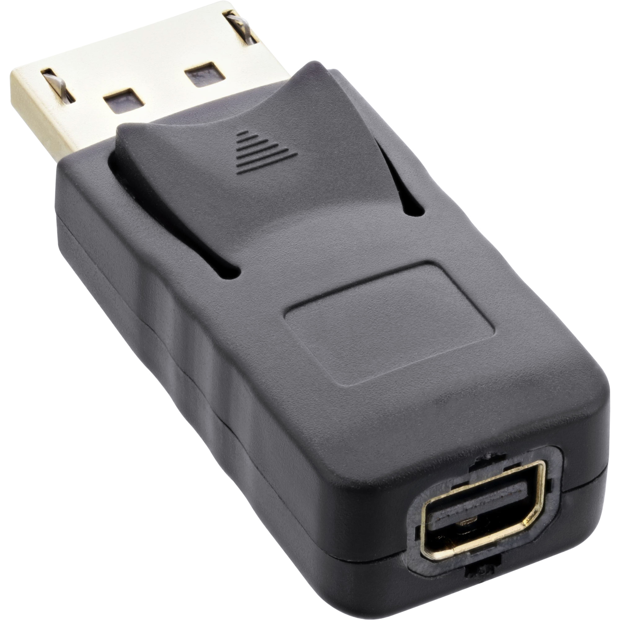 InLine® DisplayPort Adapter, DisplayPort Stecker auf mini DisplayPort Buchse, 4K
