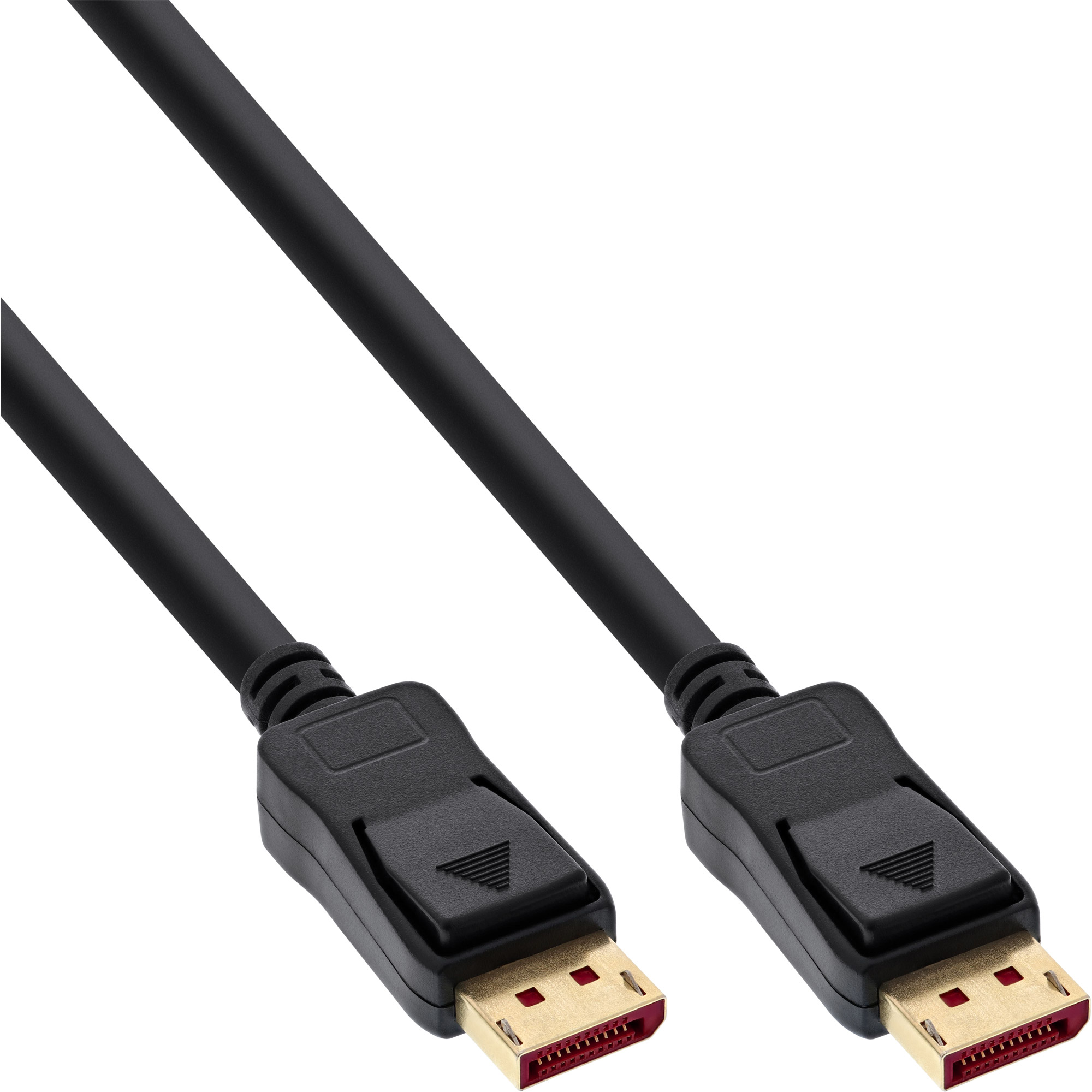 InLine® DisplayPort 1.4 Kabel, 8K4K, schwarz, vergoldete Kontakte