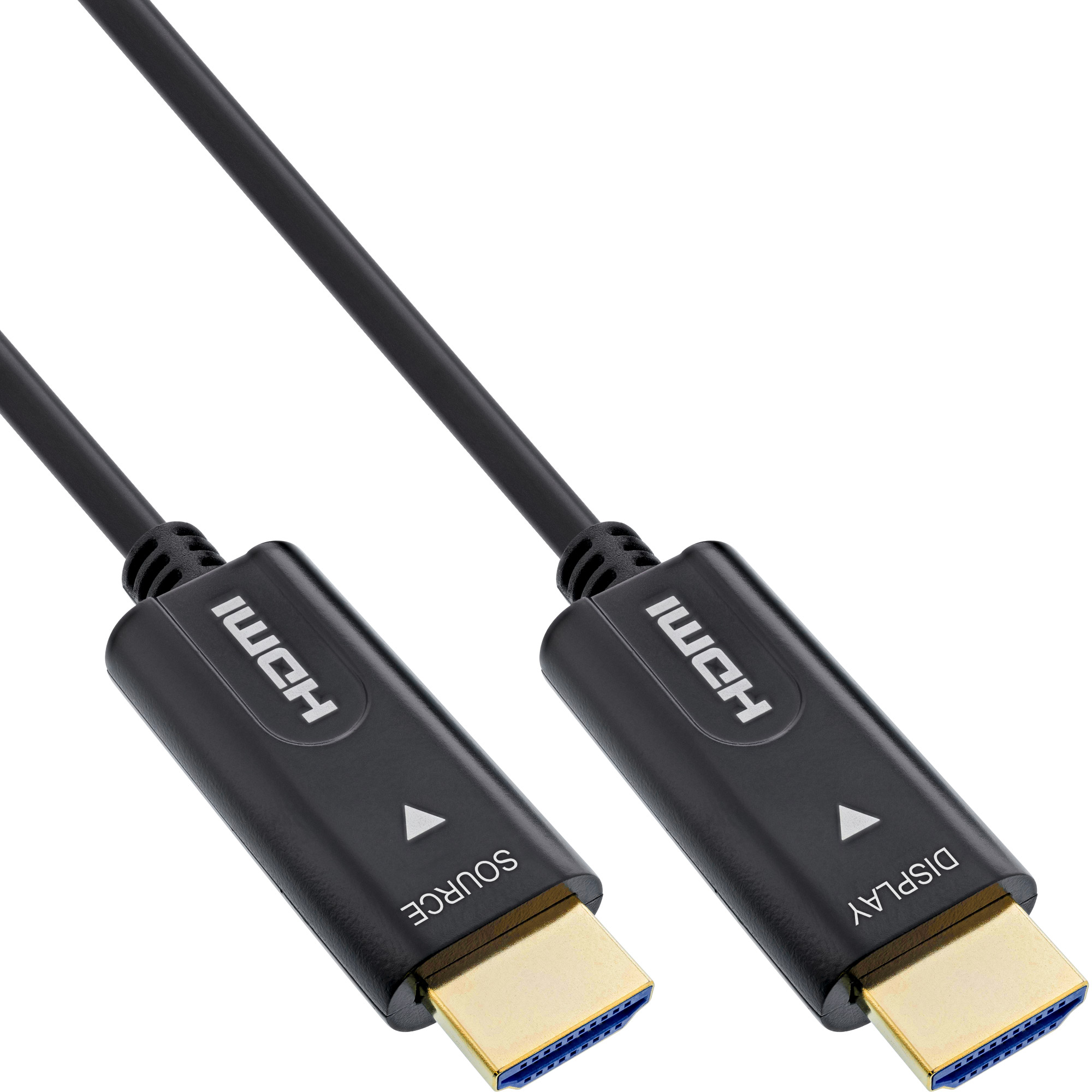 InLine® HDMI AOC Kabel, High Speed HDMI mit Ethernet, 4K/60Hz, Stecker / Stecker