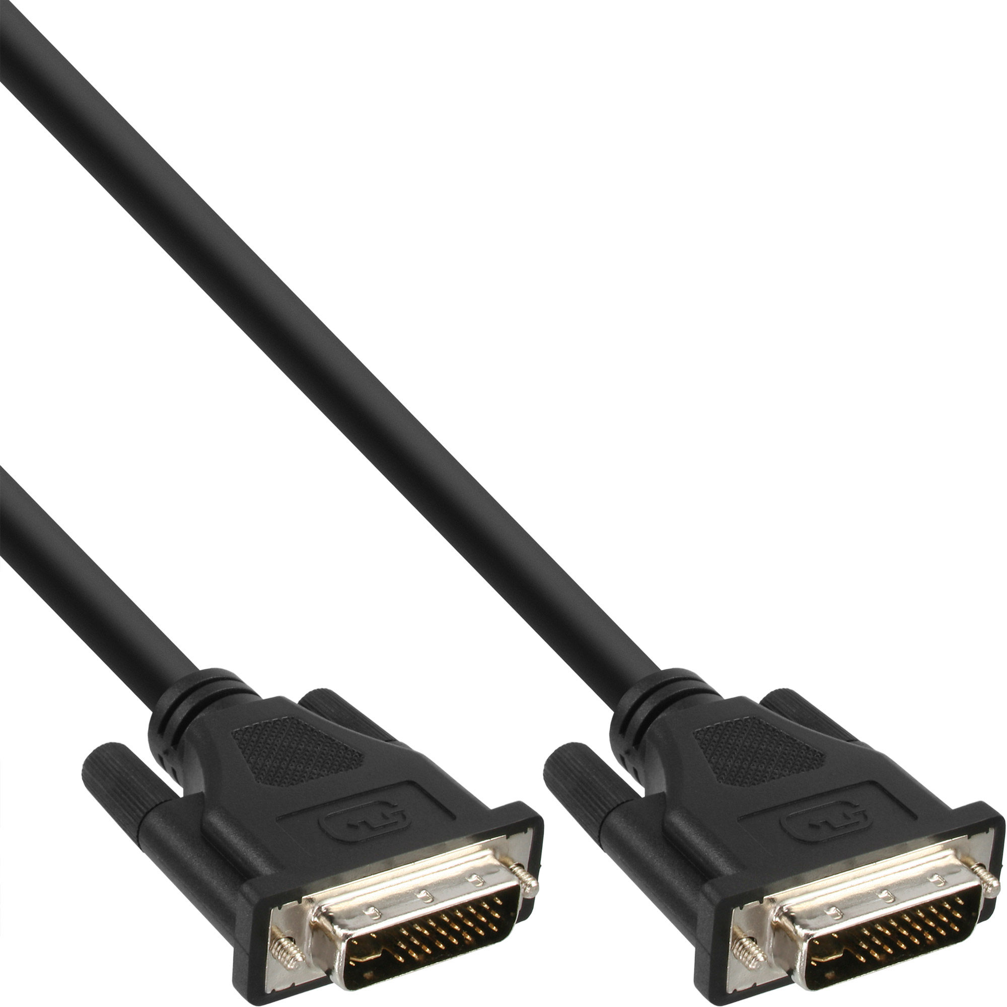 InLine® DVI-I Kabel, digital/analog, 24+5 Stecker / Stecker, Dual Link, ohne Ferrite