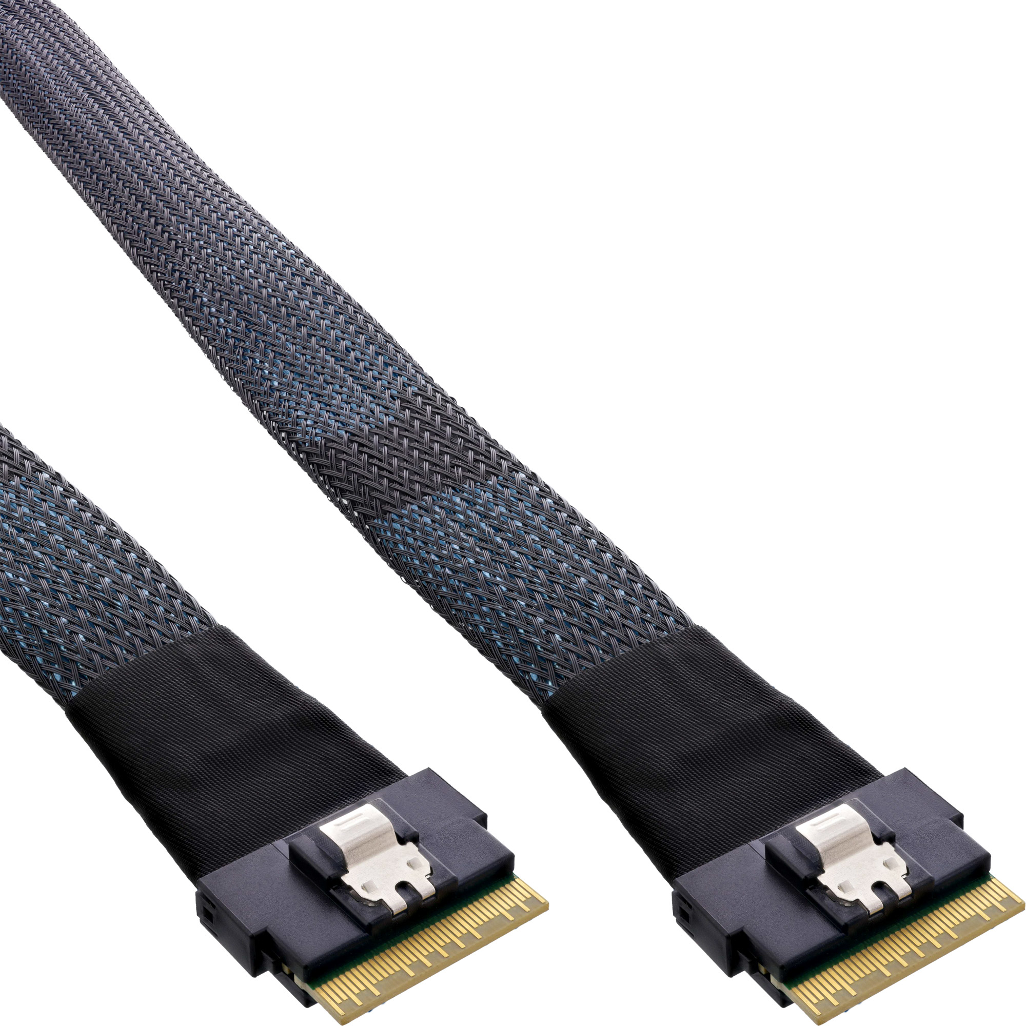InLine® Slim SAS Kabel, SFF-8654 8X zu SFF-8654 8X, 48 Gb/s