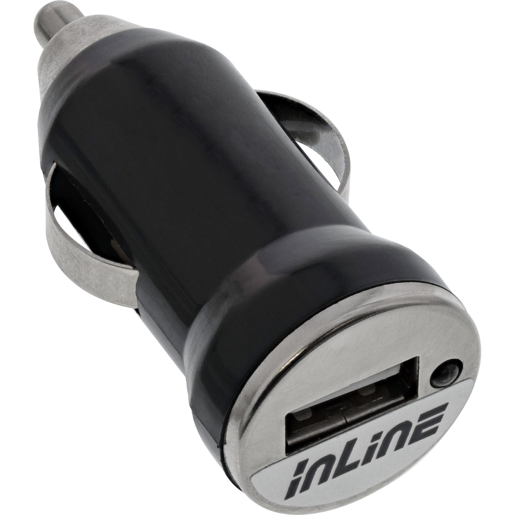 InLine® USB KFZ Ladegerät Stromadapter, 12/24VDC zu 5V DC/1A, Mini
