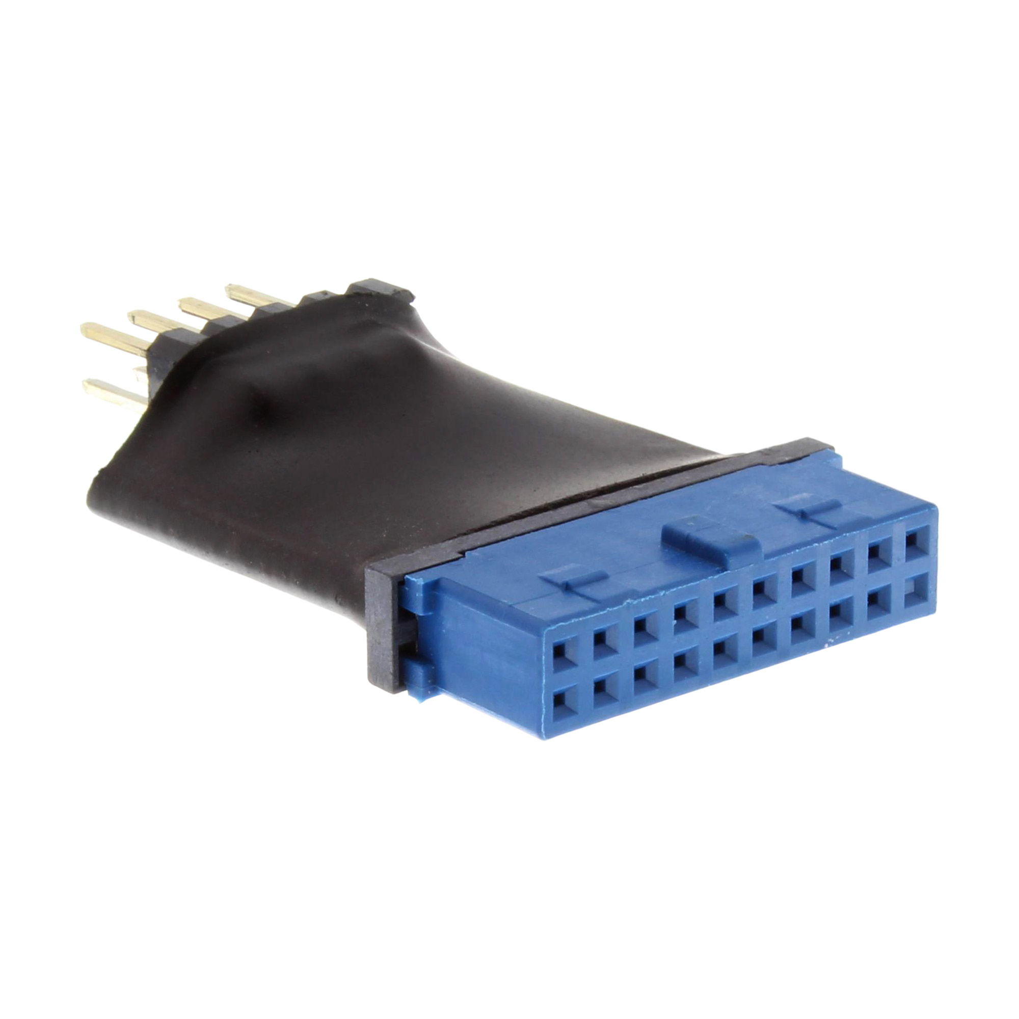 InLine® USB 3.0 zu 2.0 Adapter intern, USB 3.0 19pin auf USB 2.0 Pfostenstecker