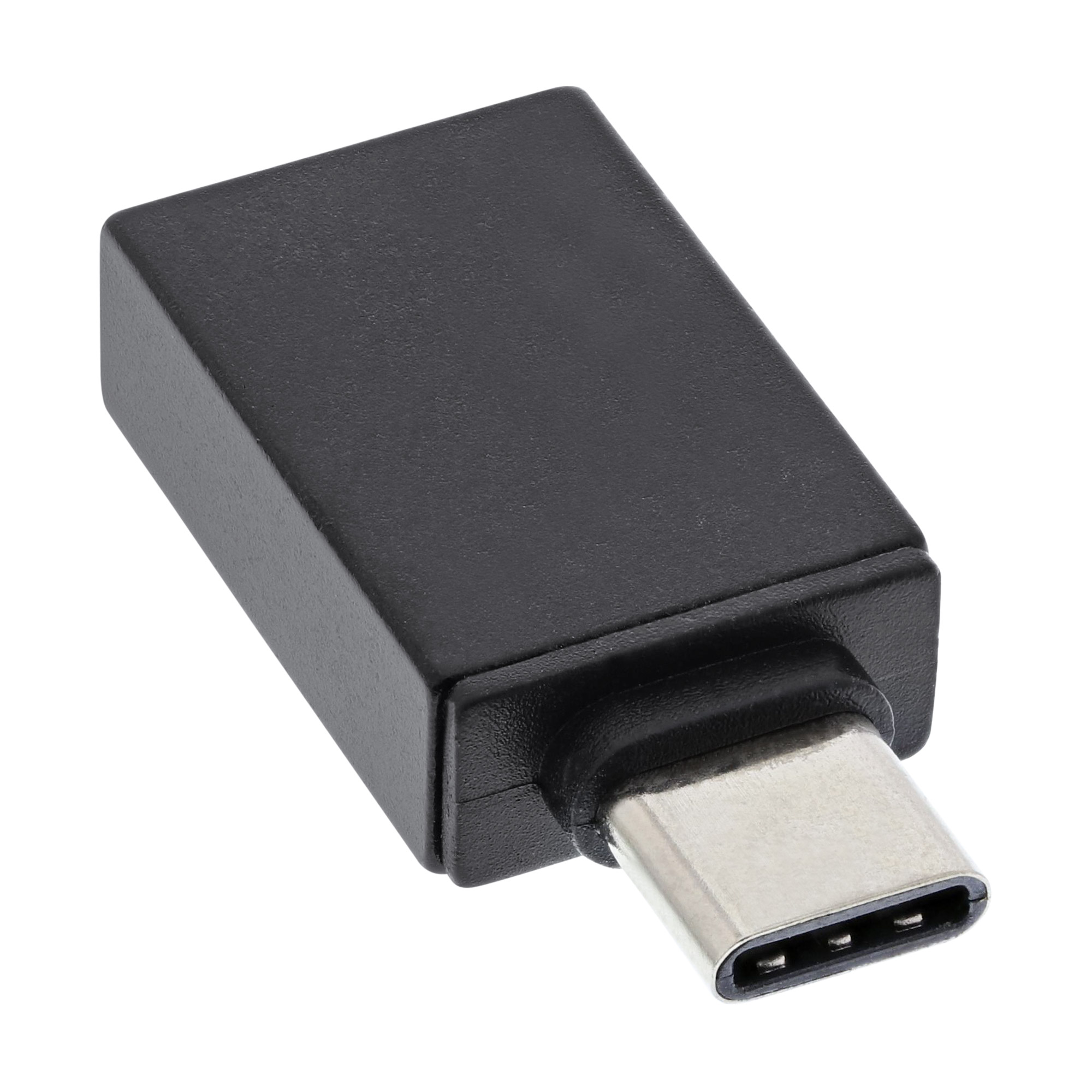 InLine® USB 3.2 Gen.2 Adapter, USB-C Stecker an USB A Buchse, OTG