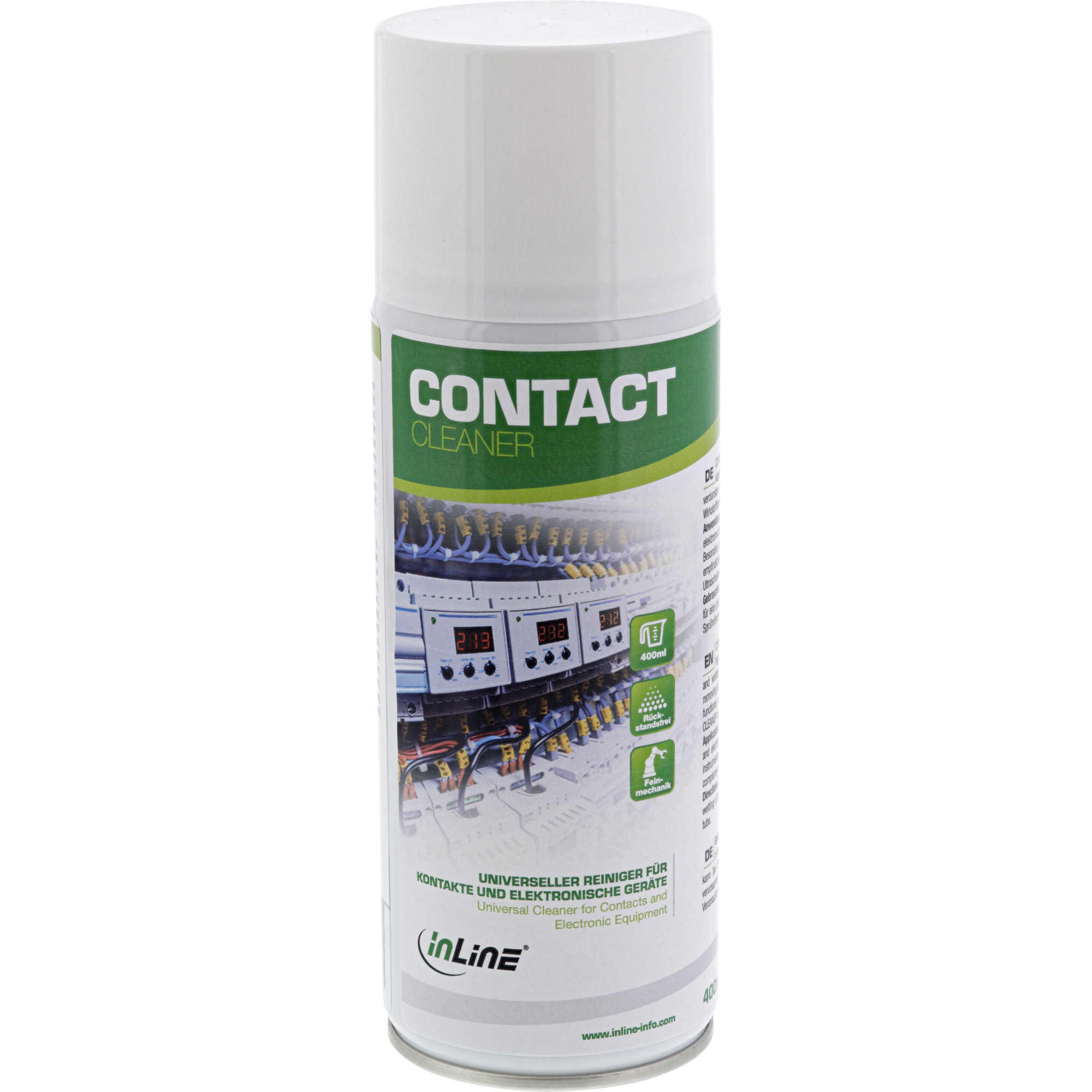 InLine® Contact Cleaner, universeller Reiniger für Kontakte und Geräte