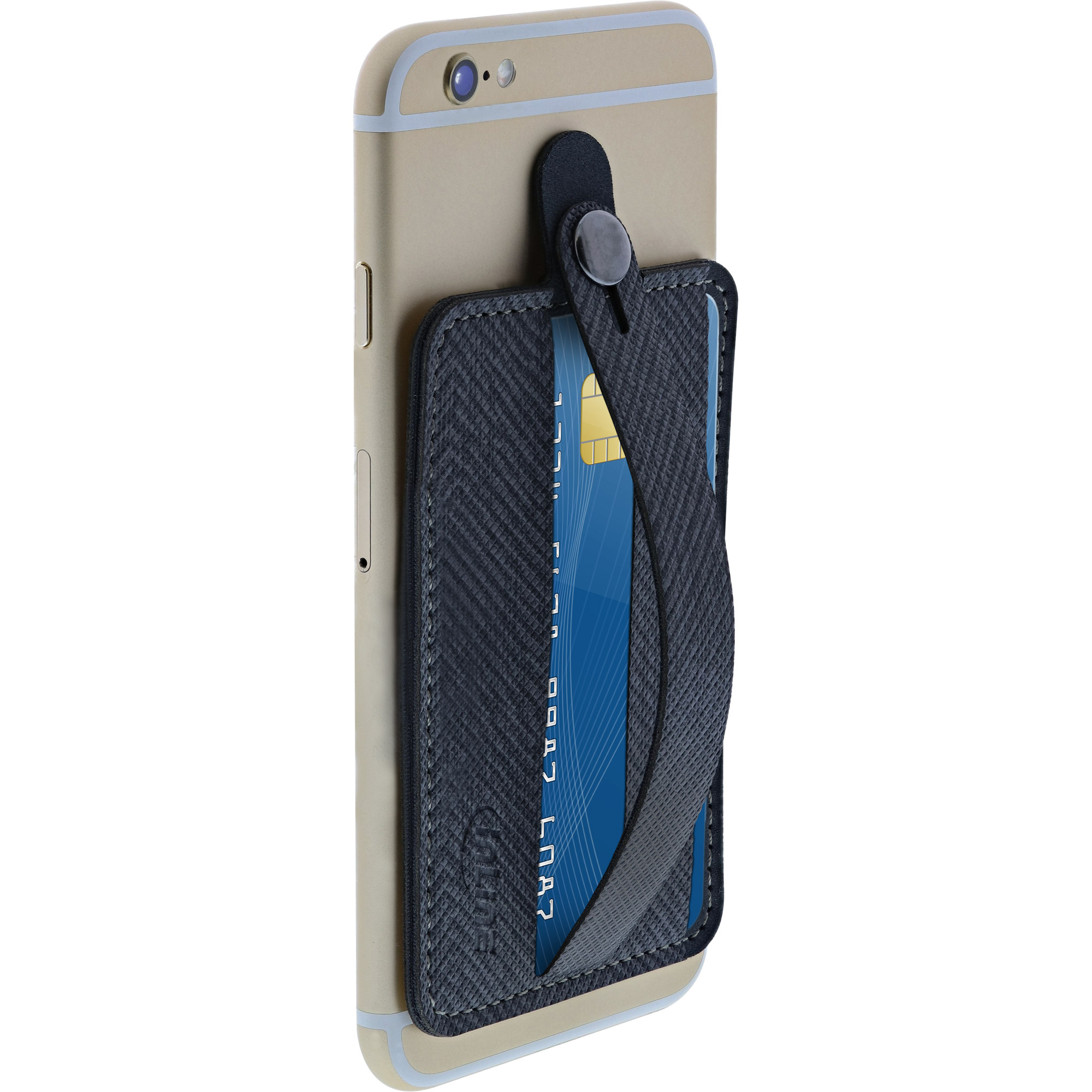 InLine® Smartphone Kreditkarten-Tasche, mit Handschlaufe, schwarz