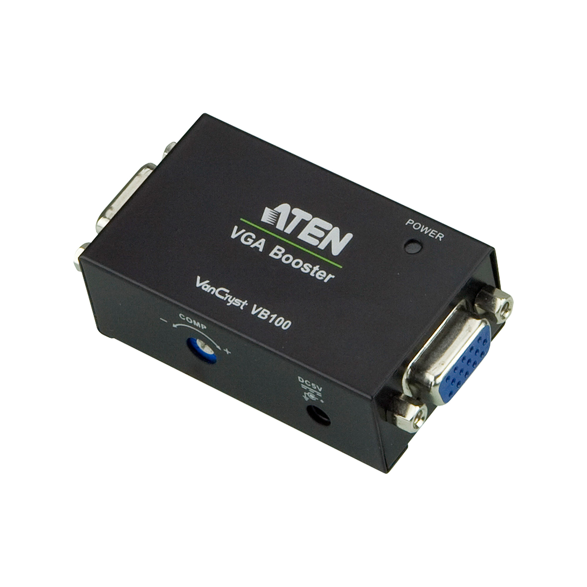 ATEN VB100 Video-Booster, VGA-Verstärker mit LED-Anzeige