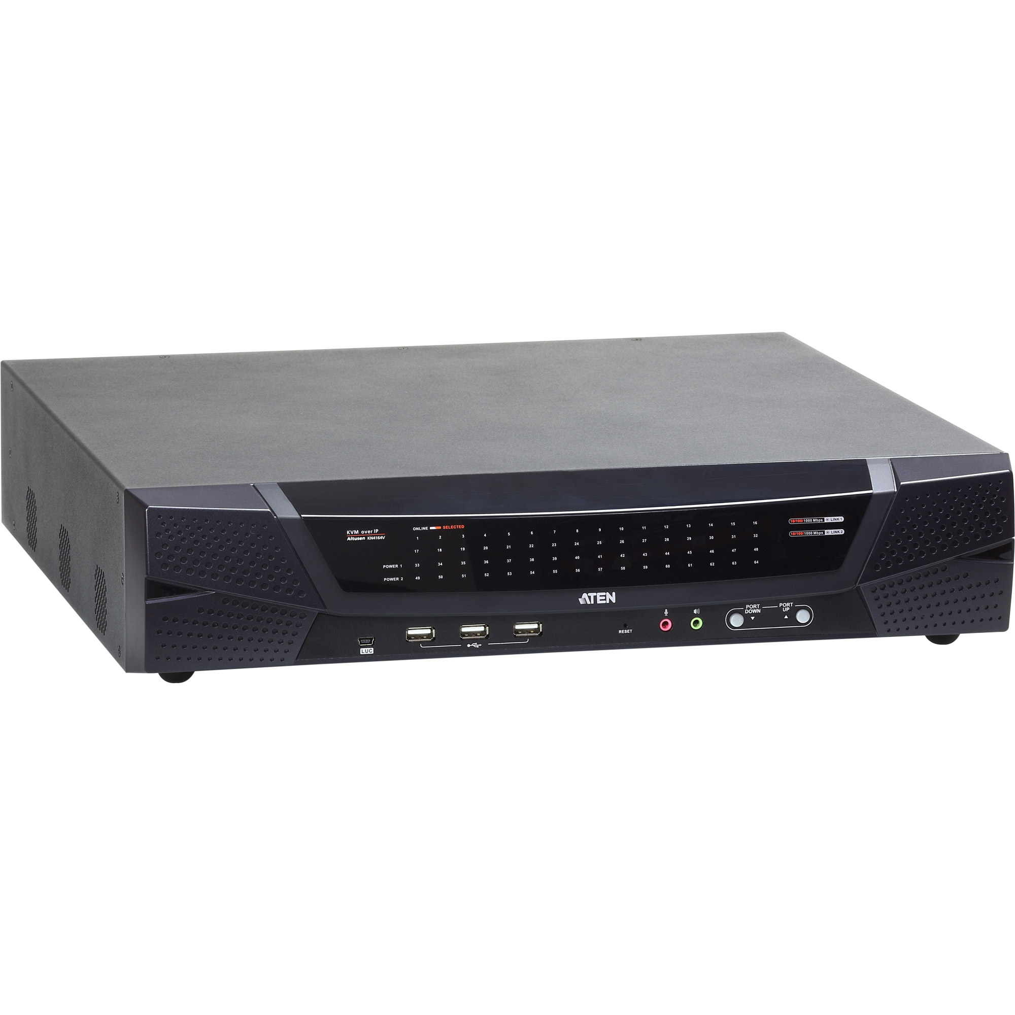 ATEN KVM-Over-IP-Switch, DVI-D, USB, PS/2, Audio, Virtual Media