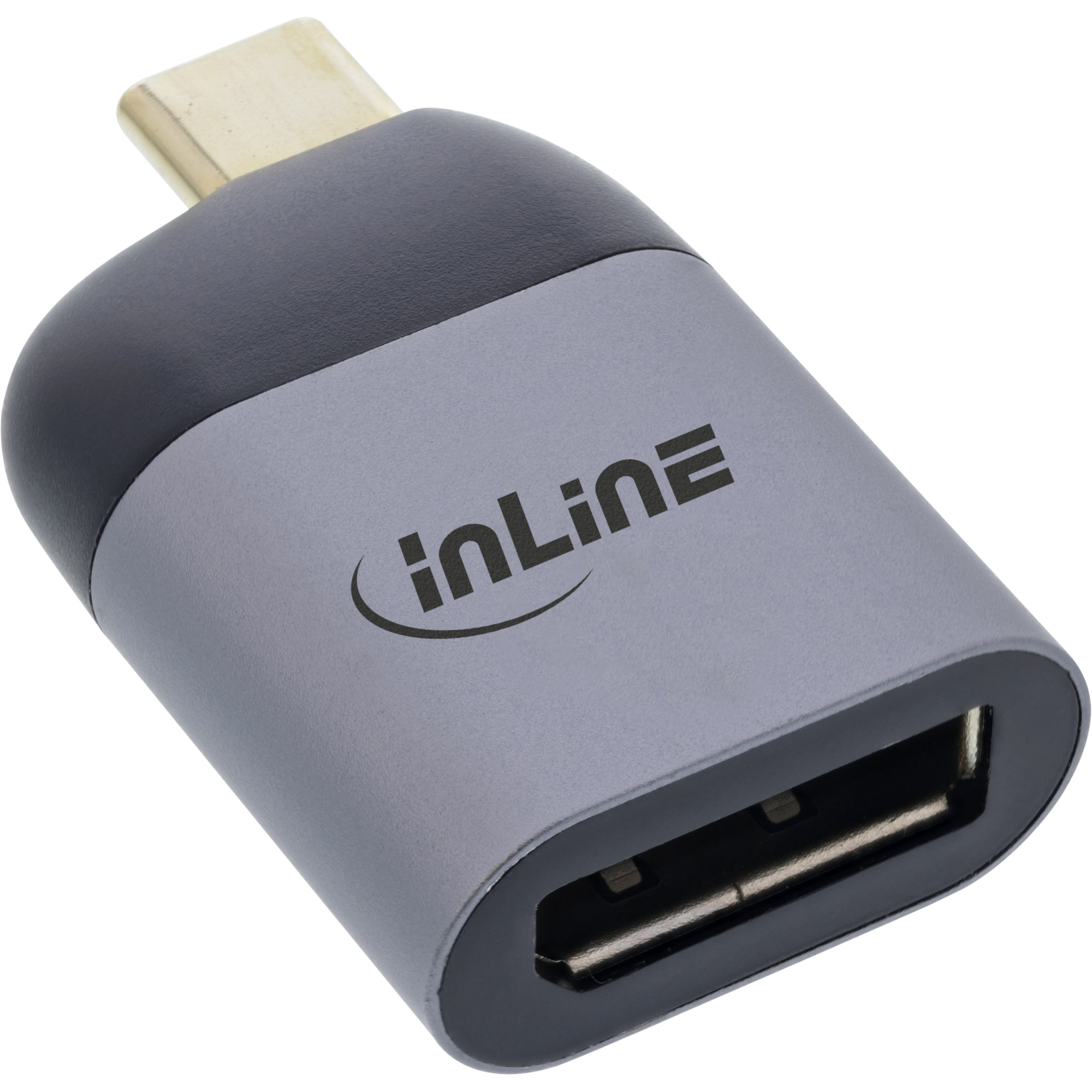 InLine® USB Display Konverter, USB-C Stecker zu DisplayPort Buchse 8K60Hz