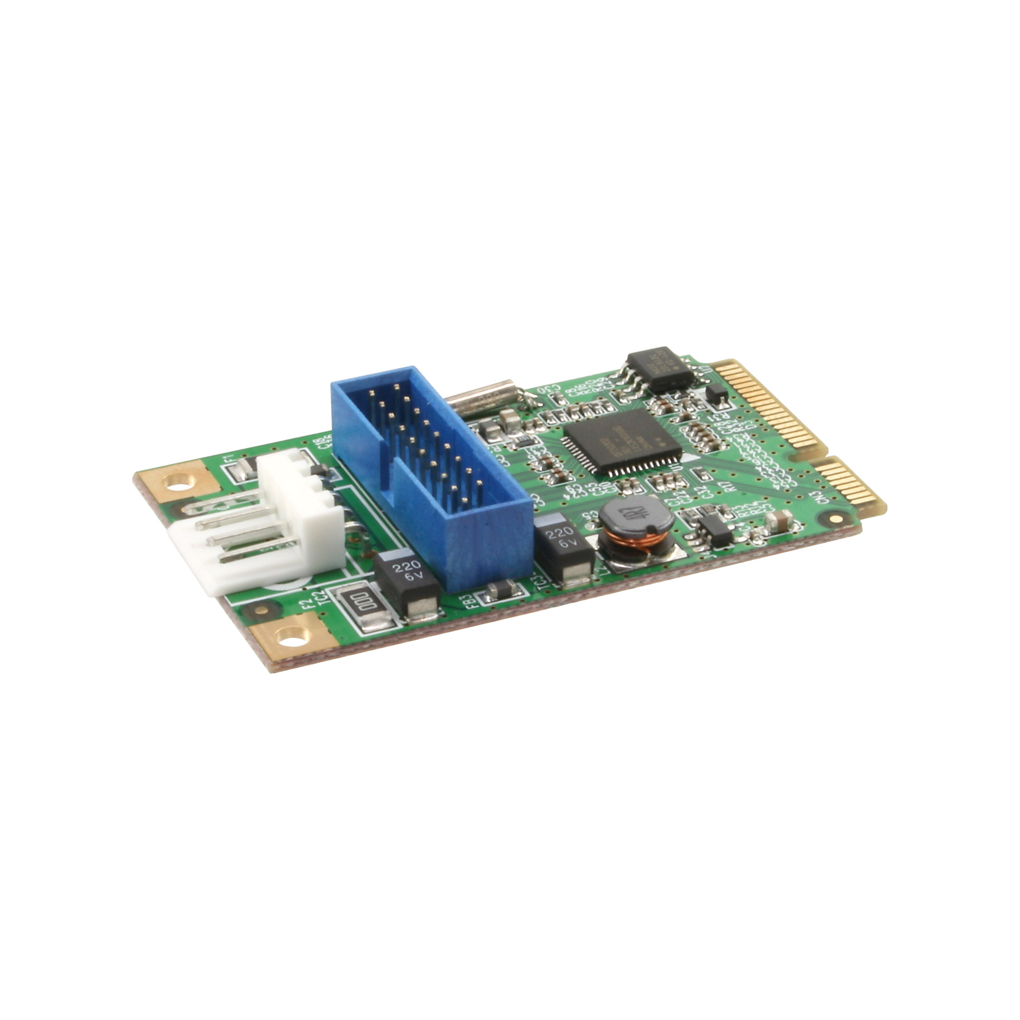 InLine® Mini-PCIe Karte, 2x USB 3.0