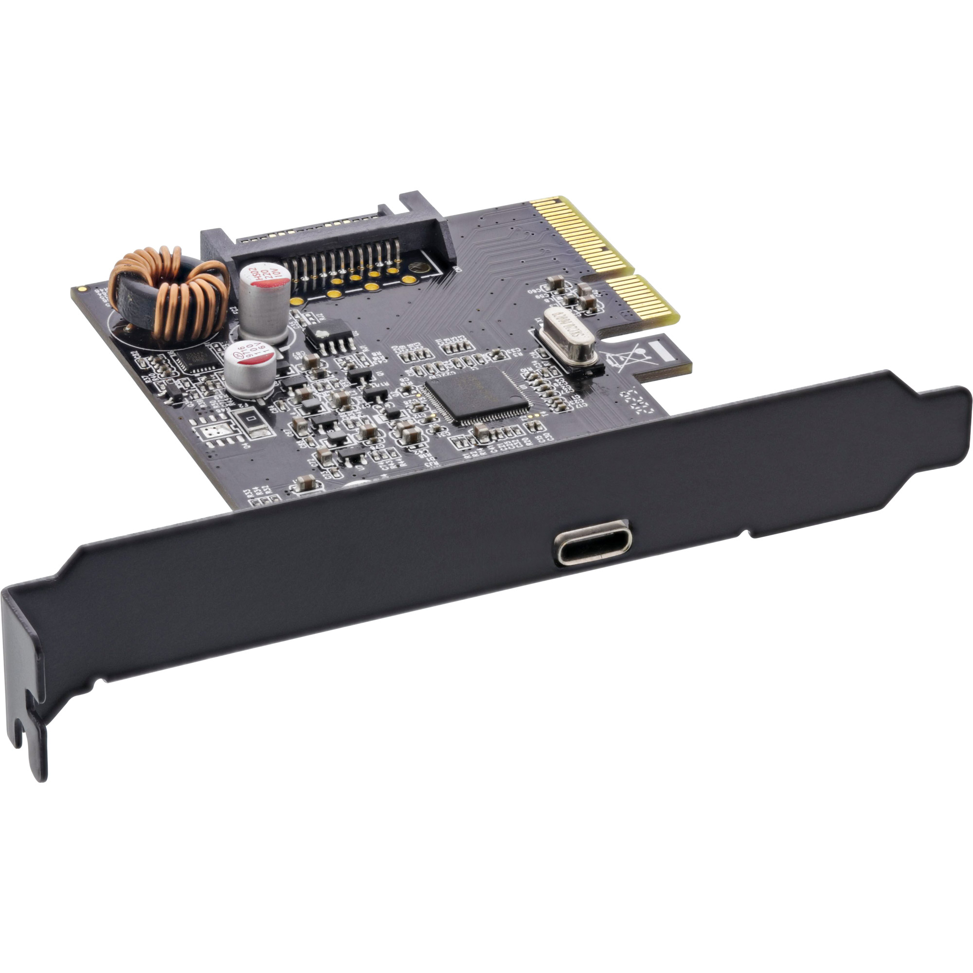 InLine® Schnittstellenkarte, PCIe x4, USB 3.2 Gen.2x2, 1x USB-C