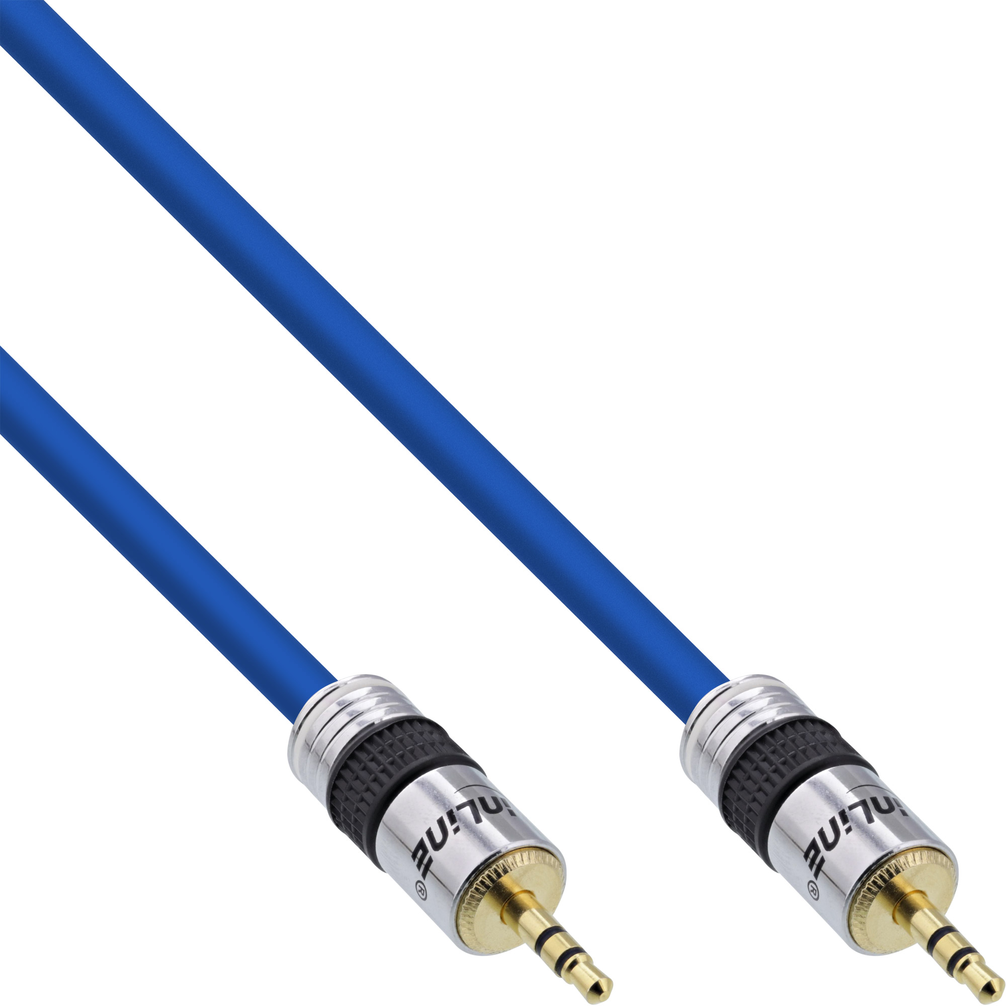InLine® Klinken-Kabel PREMIUM, 3,5mm Stecker / Stecker